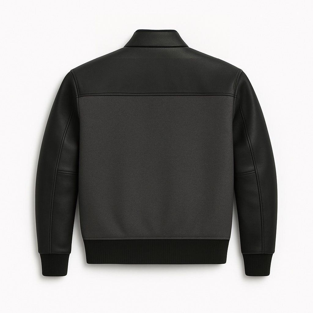 J.Hinton Varsity Jacket – Shadow Grey Edition