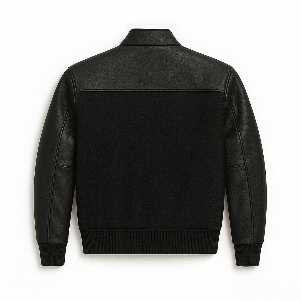 J.Hinton Varsity Jacket – Blackout Edition