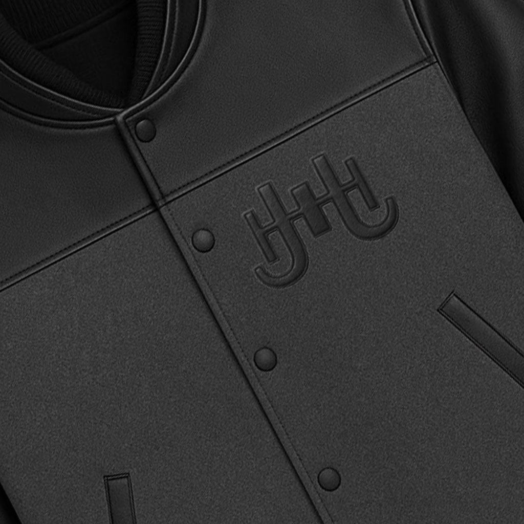 J.Hinton Varsity Jacket – Shadow Grey Edition