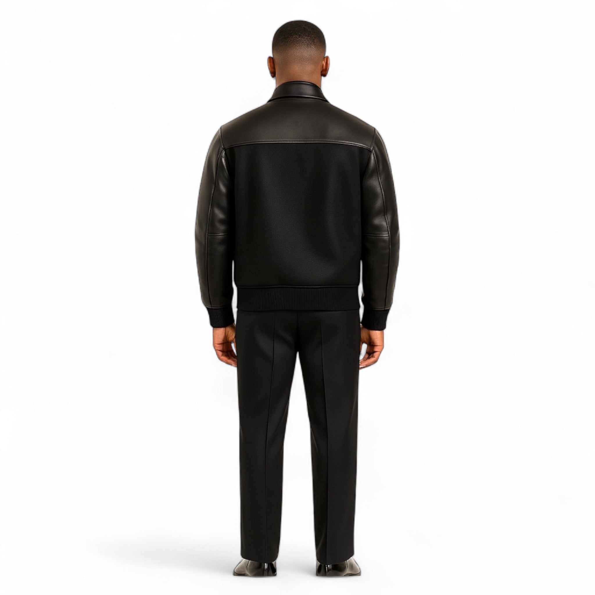 J.Hinton Varsity Jacket – Blackout Edition