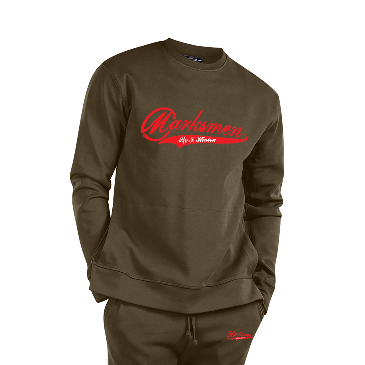 Marksmen- Side-Zip Fleece Crew