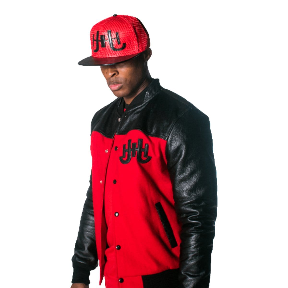 J.Hinton Collections Apparel & Accessories JH Varsity Slim fit Lambskin Jackets