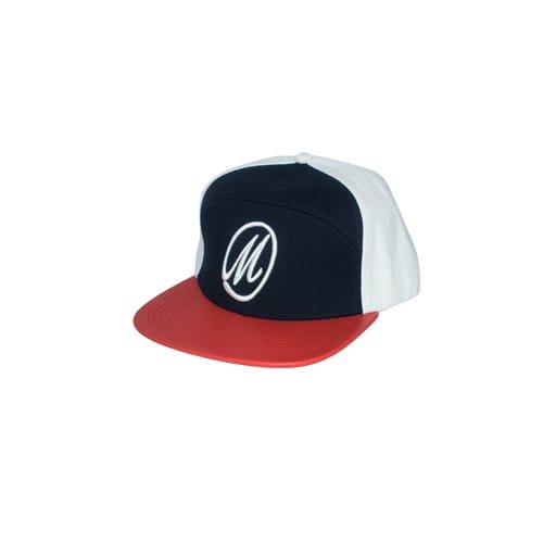 J.Hinton Collections Apparel & Accessories M Logo Leather Brim Strapback