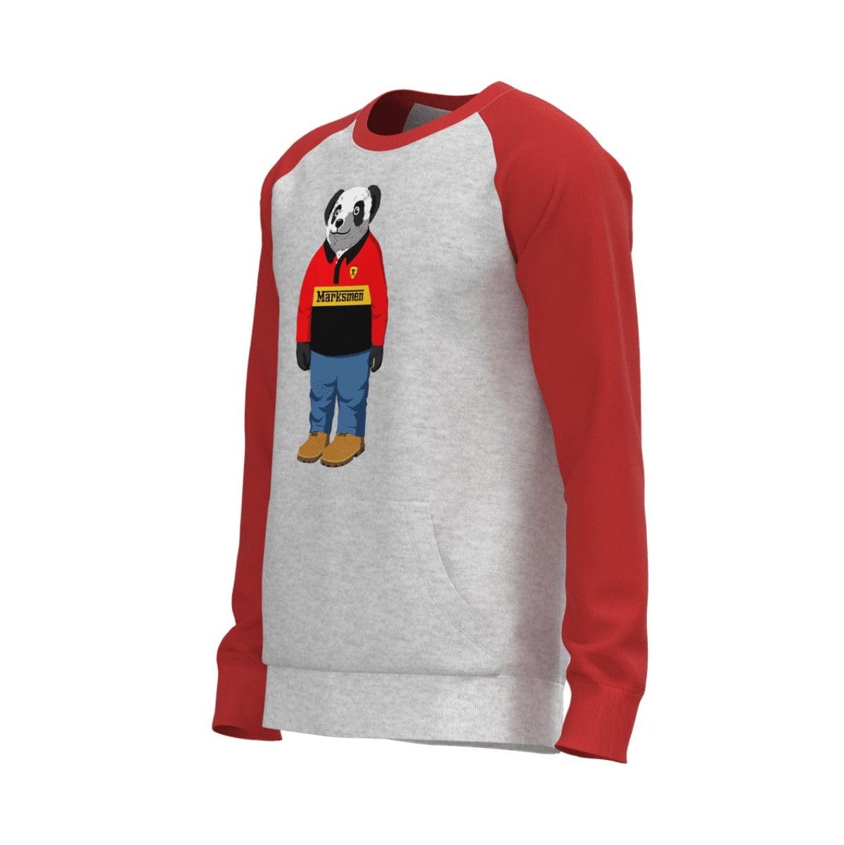 J.Hinton Collections Men's Marksmenari Panda Sweatshirt
