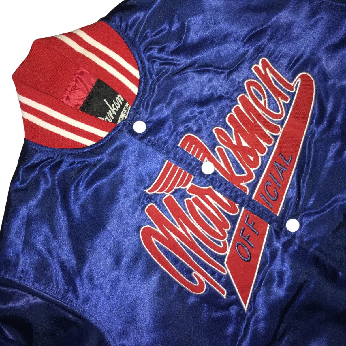 SILK SATIN BOMBER JACKET