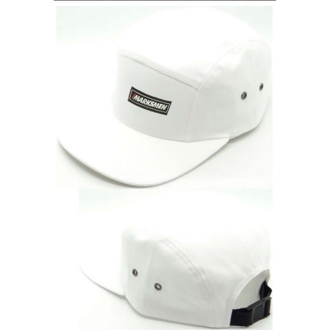 J.Hinton Collections Apparel & Accessories White Marksmen 5 Panel Hat