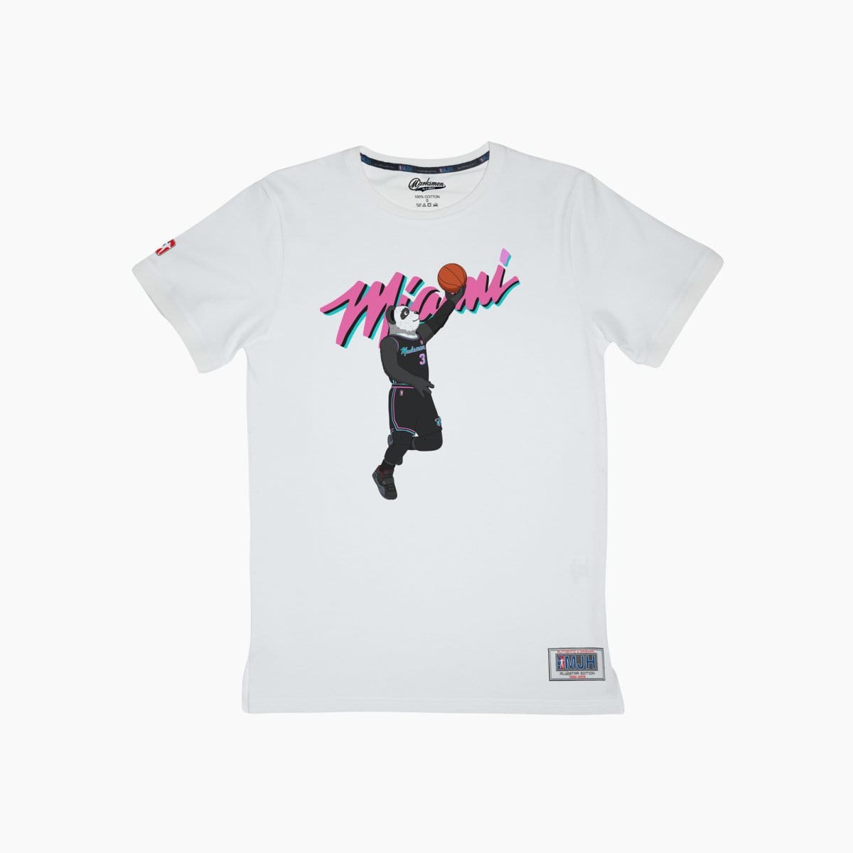 J.Hinton Collections Men's Miami D-Wade Inspired T-shirt