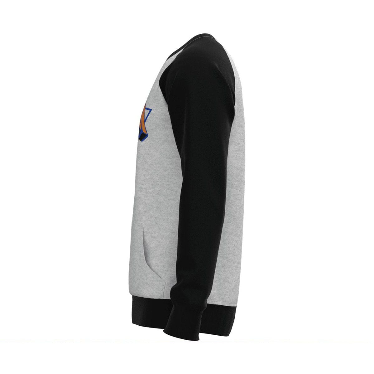 J.Hinton Collections Men's New York Knicks Inspired Raglan Sweatshirt