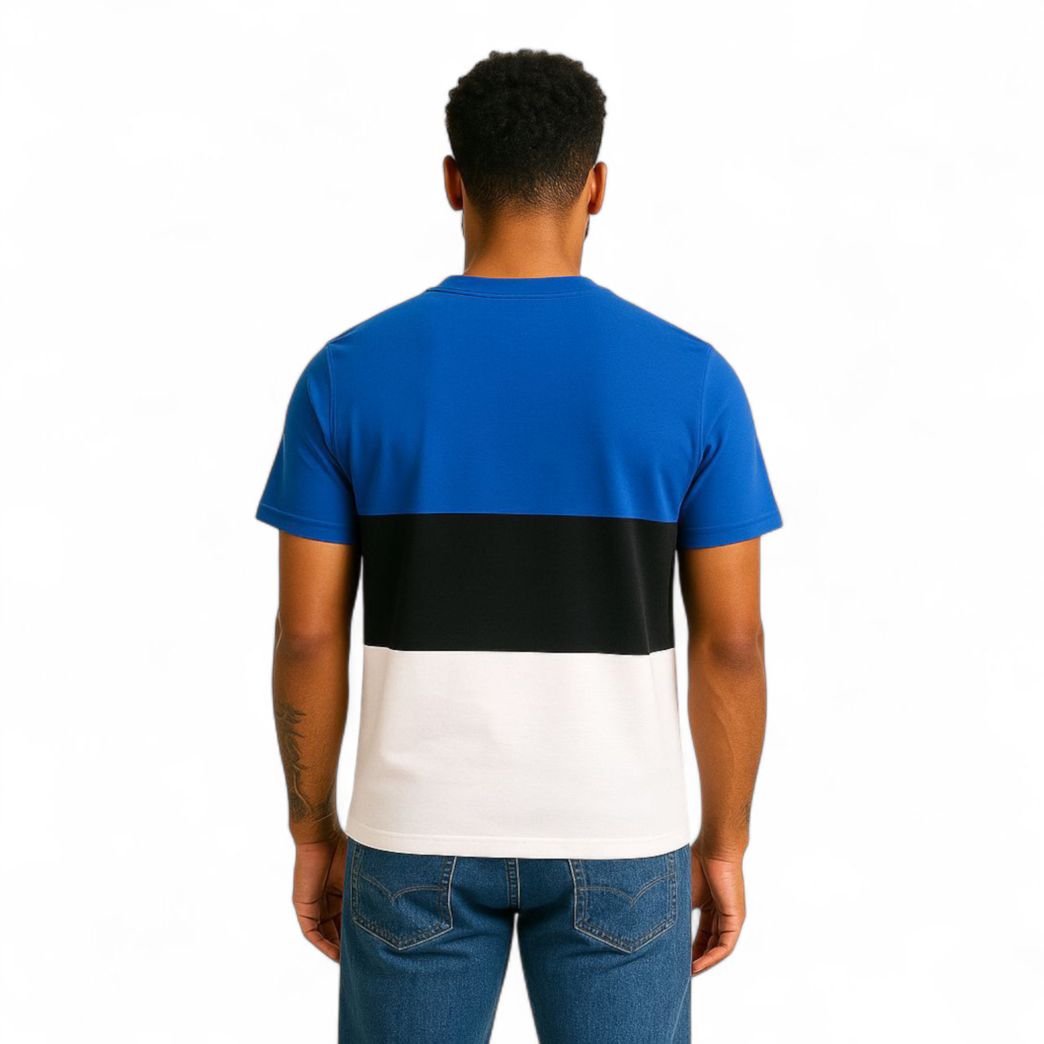 Marksmen Iconic Logo Tri-Color Tee