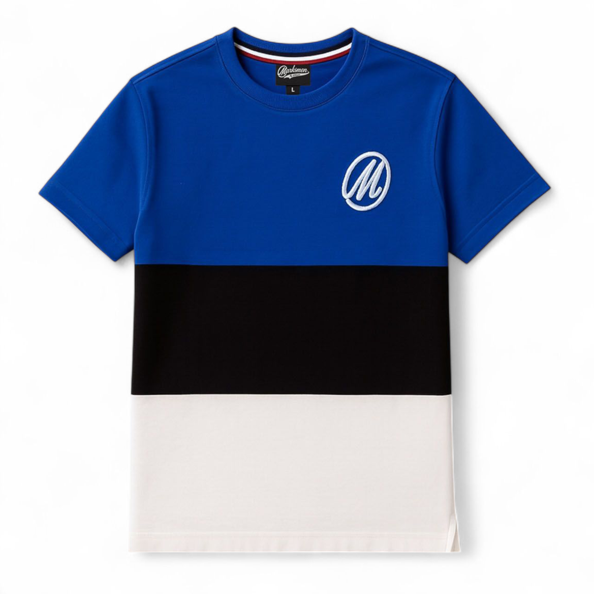 Marksmen Iconic Logo Tri-Color Tee